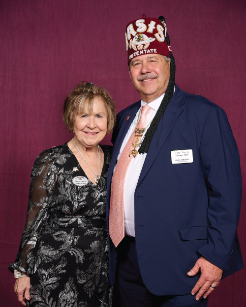 2026 Potentate Tim Farris and Lady Betty