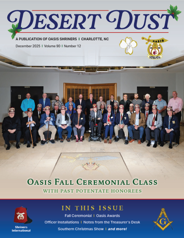 December 2025 Desert Dust cover