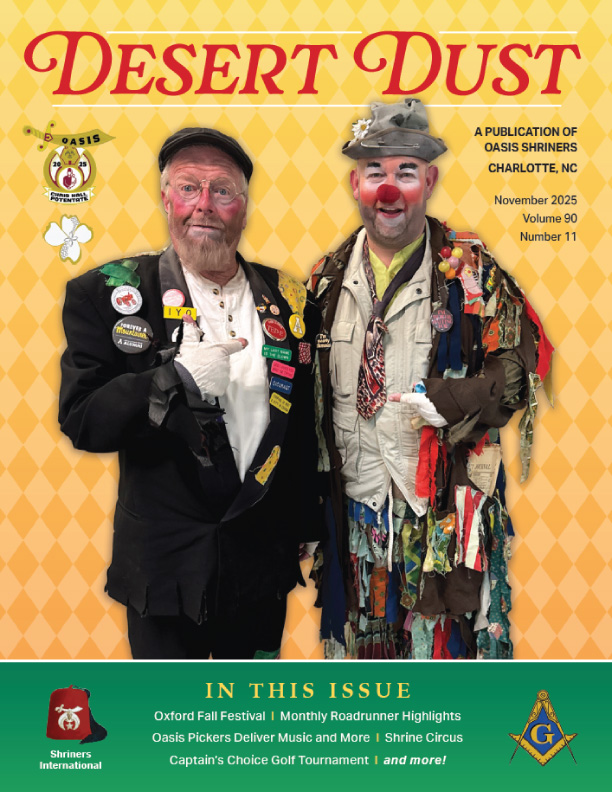 November 2025 Desert Dust cover