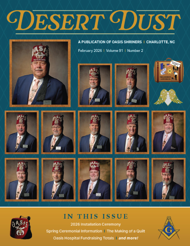 February 2026 Desert Dust cover