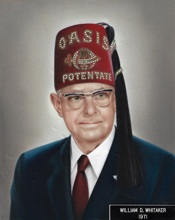 William D. Whitaker - 1971